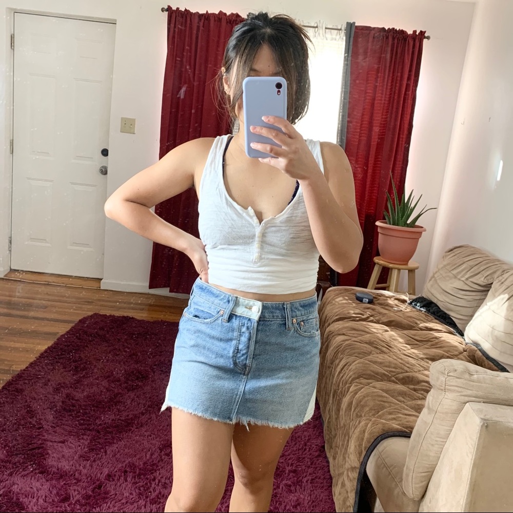 SOLD** FREE PEOPLE Denim Skirt